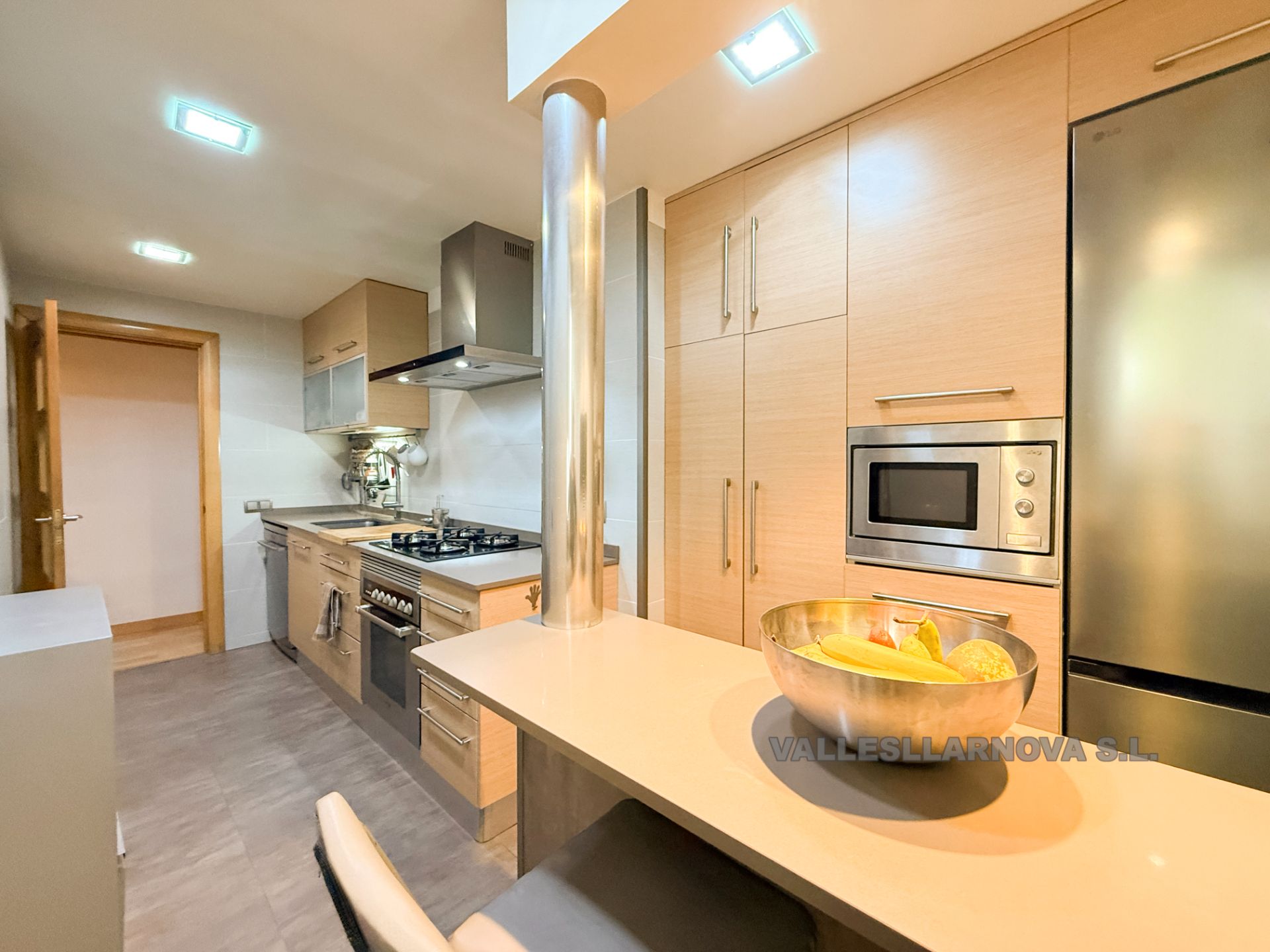 Cuina de Pis en venda en Mollet del Vallès amb Aire condicionat, Calefacció i Parquet