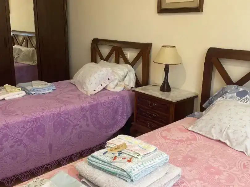 Bedroom of Flat for rent in Valdevimbre  with Parquet flooring and Furnished
