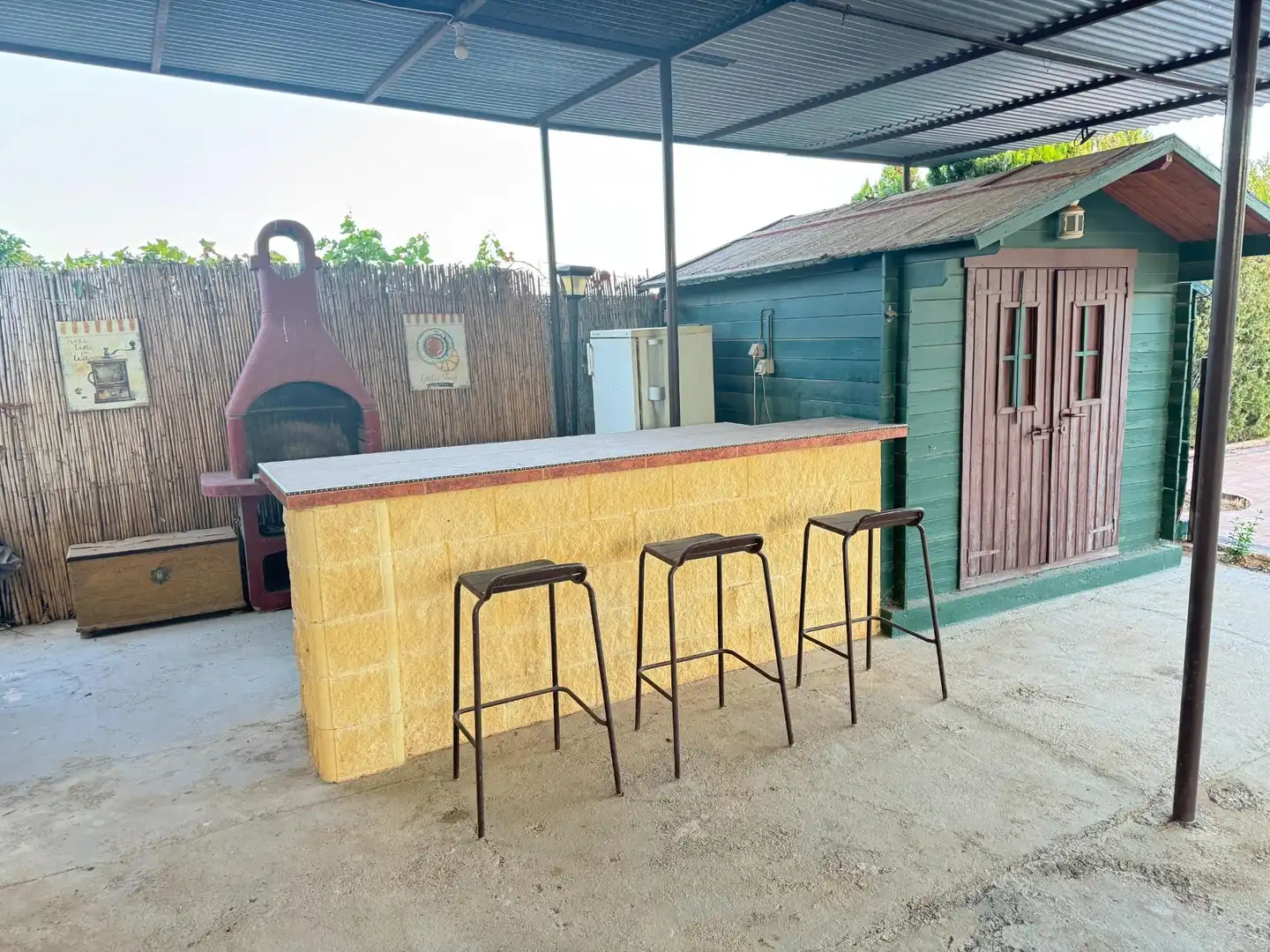 Terraza de Casa o chalet en venta en Los Palacios y Villafranca con Jardín privado, Trastero y Piscina