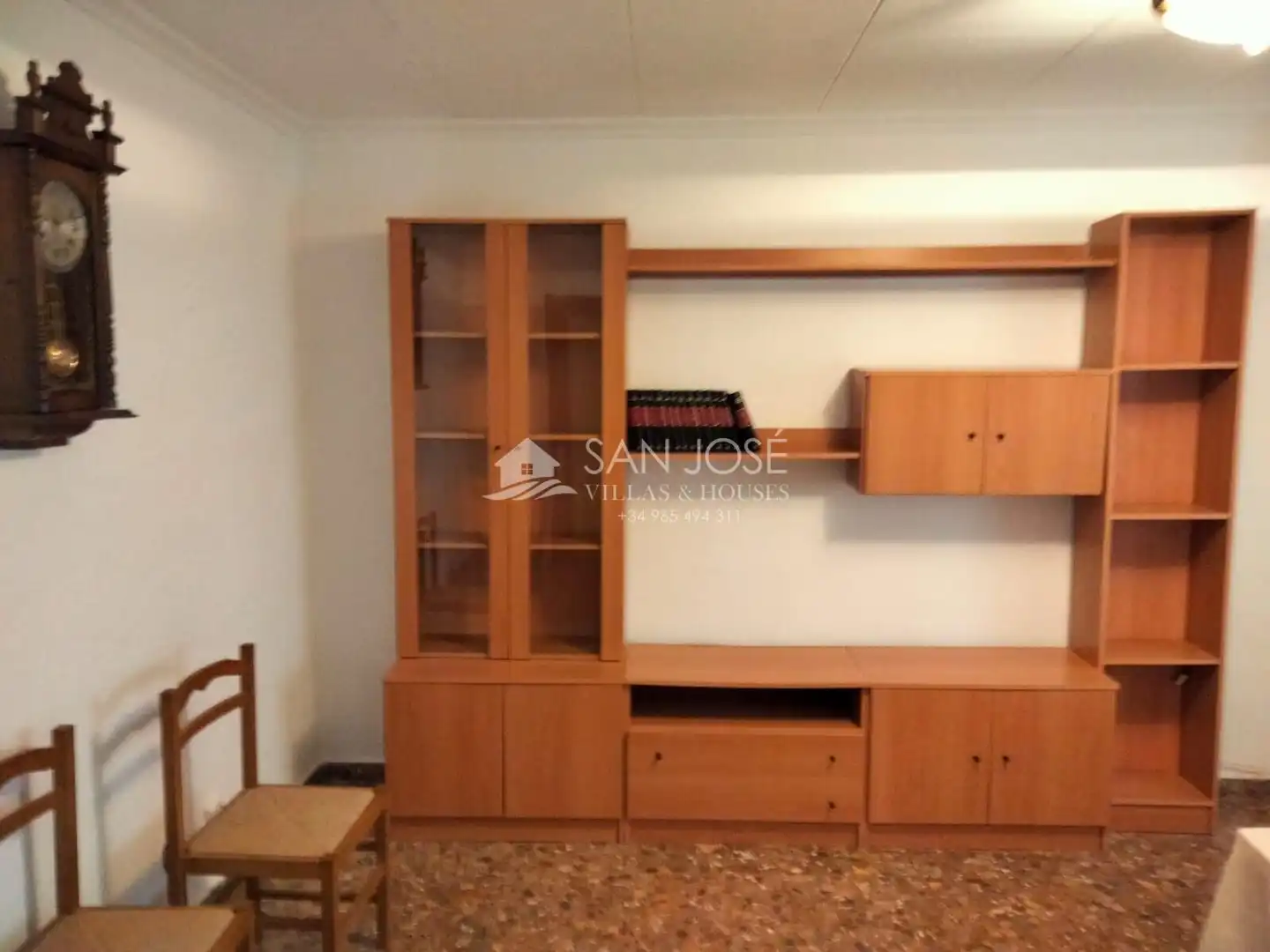 Sala d'estar de Casa o xalet en venda en Elche / Elx amb Jardí privat, Terrassa i Traster