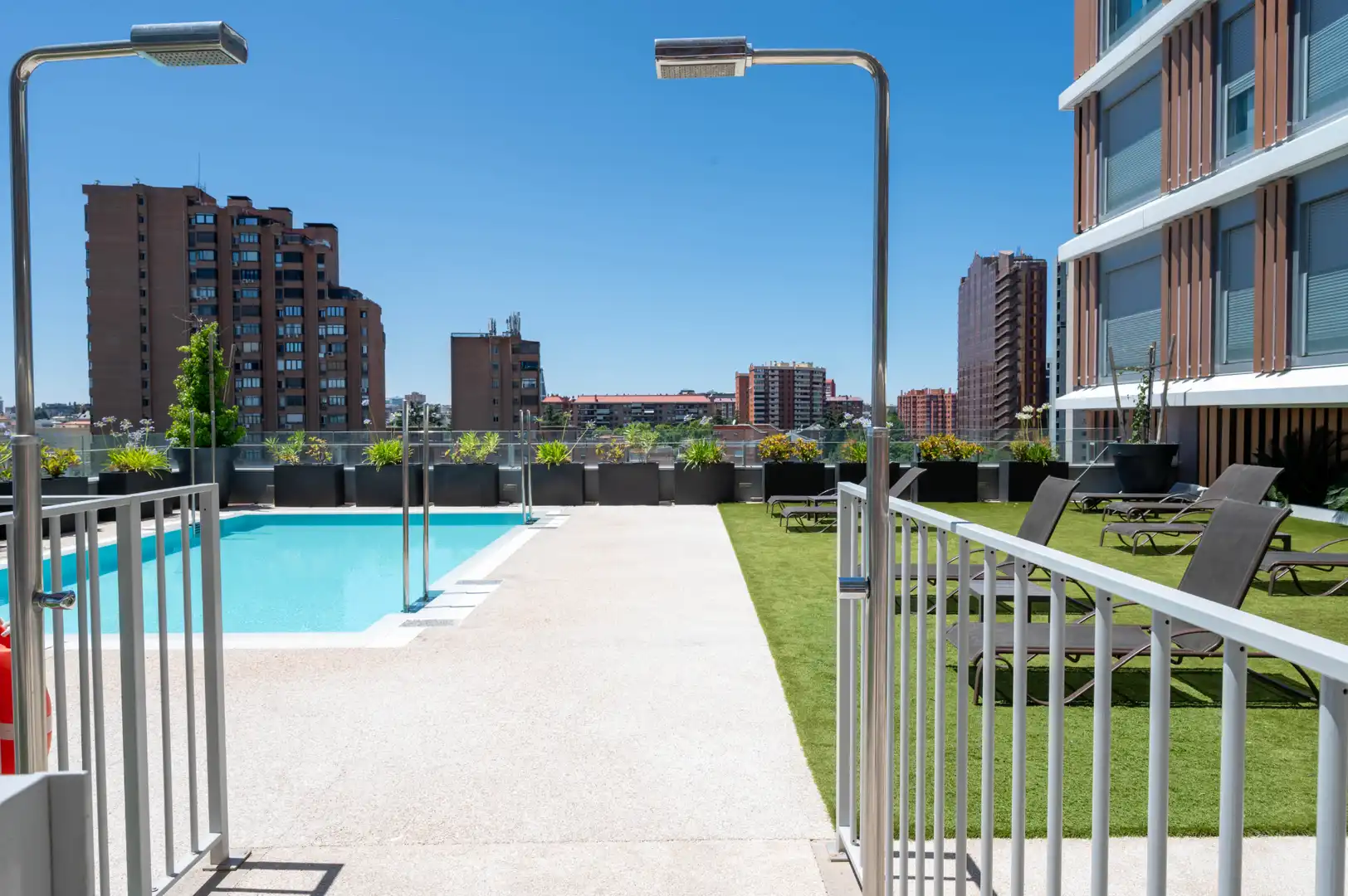 Terrassa de Apartament de lloguer en Madrid amb Aire condicionat, Calefacció i Traster