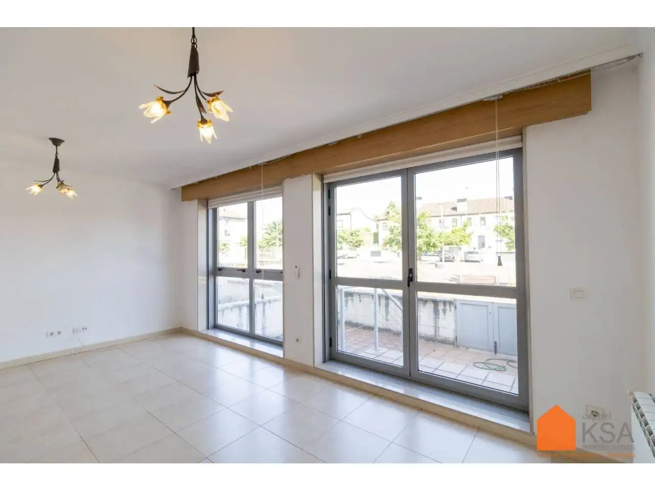 Terraza de Casa adosada en venta en Santiago de Compostela  con Jardín privado, Parquet y Terraza