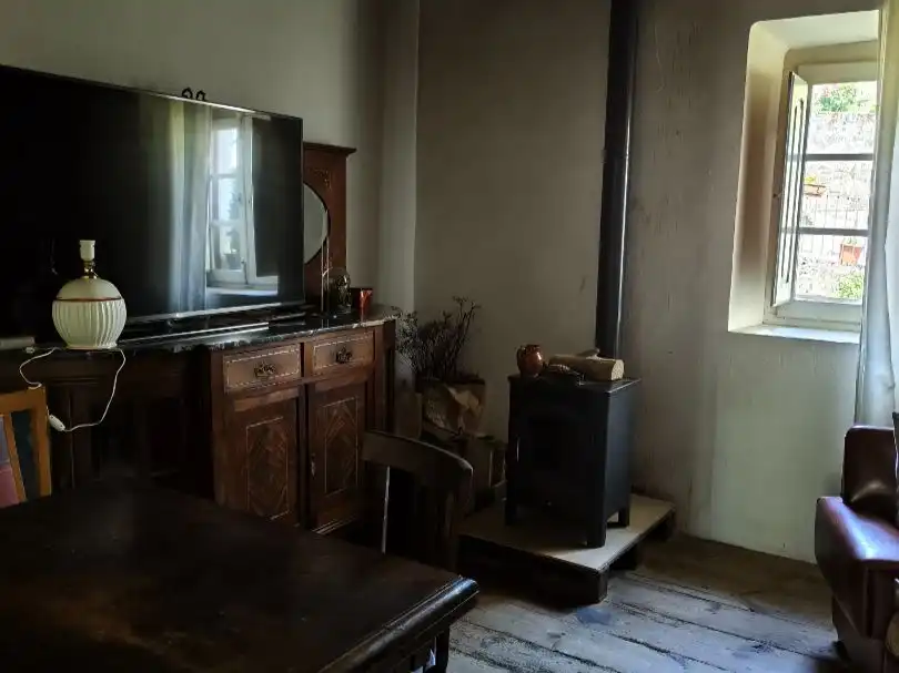 Sala d'estar de Casa o xalet en venda en Jaurrieta, Navarra