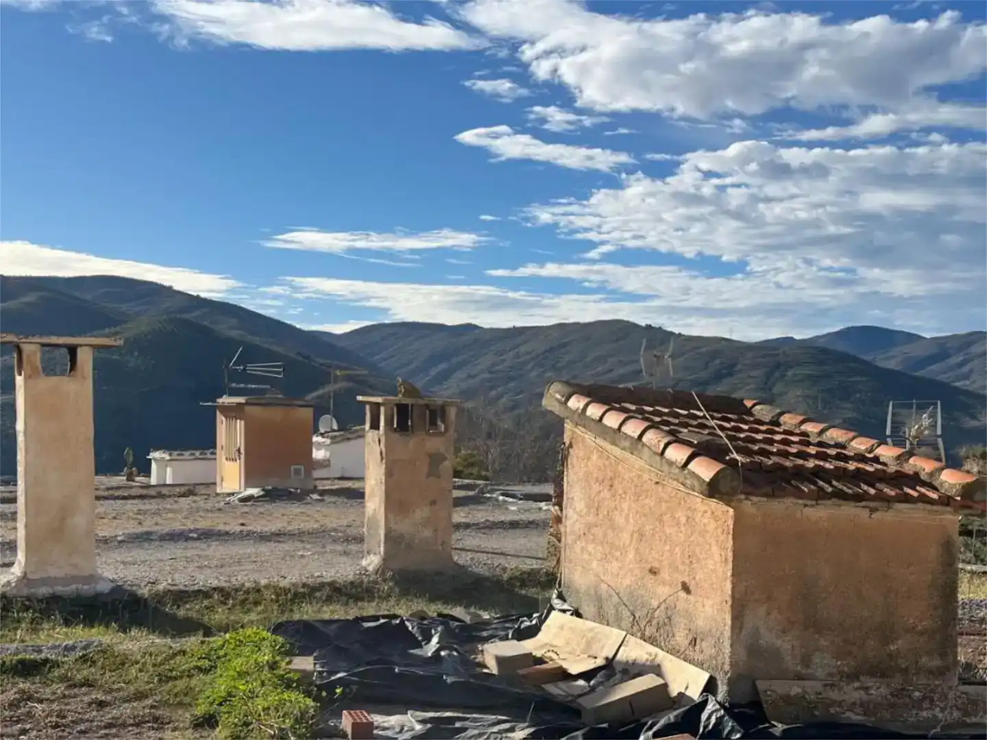 Vista exterior de Casa adosada en venta en Almegíjar