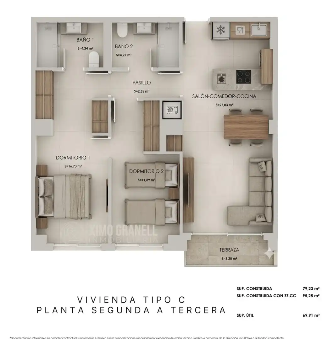 Flat with lift for sale in La Vall d'Uixó, imagen 10