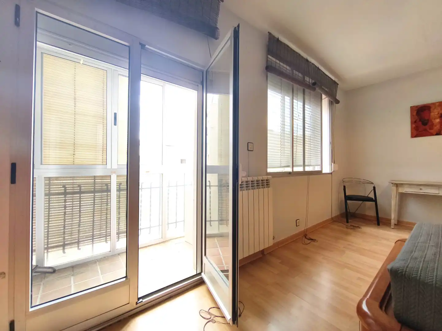 Schlafzimmer von Wohnung zum Verkauf in  Logroño mit Heizung, Parkett und Möbliert