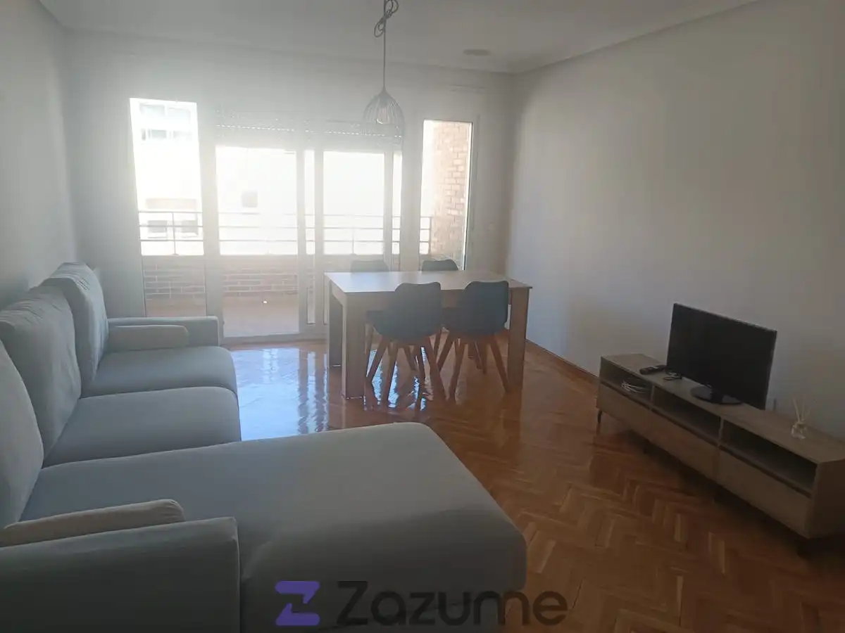 Sala de estar de Apartamento de alquiler en Ávila con Calefacción, Parquet y Terraza