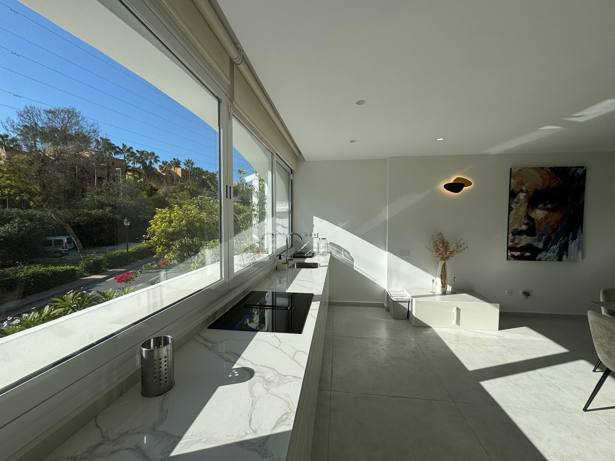 Kitchen of Single-family semi-detached for sale in Marbella  with Air Conditioner, Storage room and Furnished