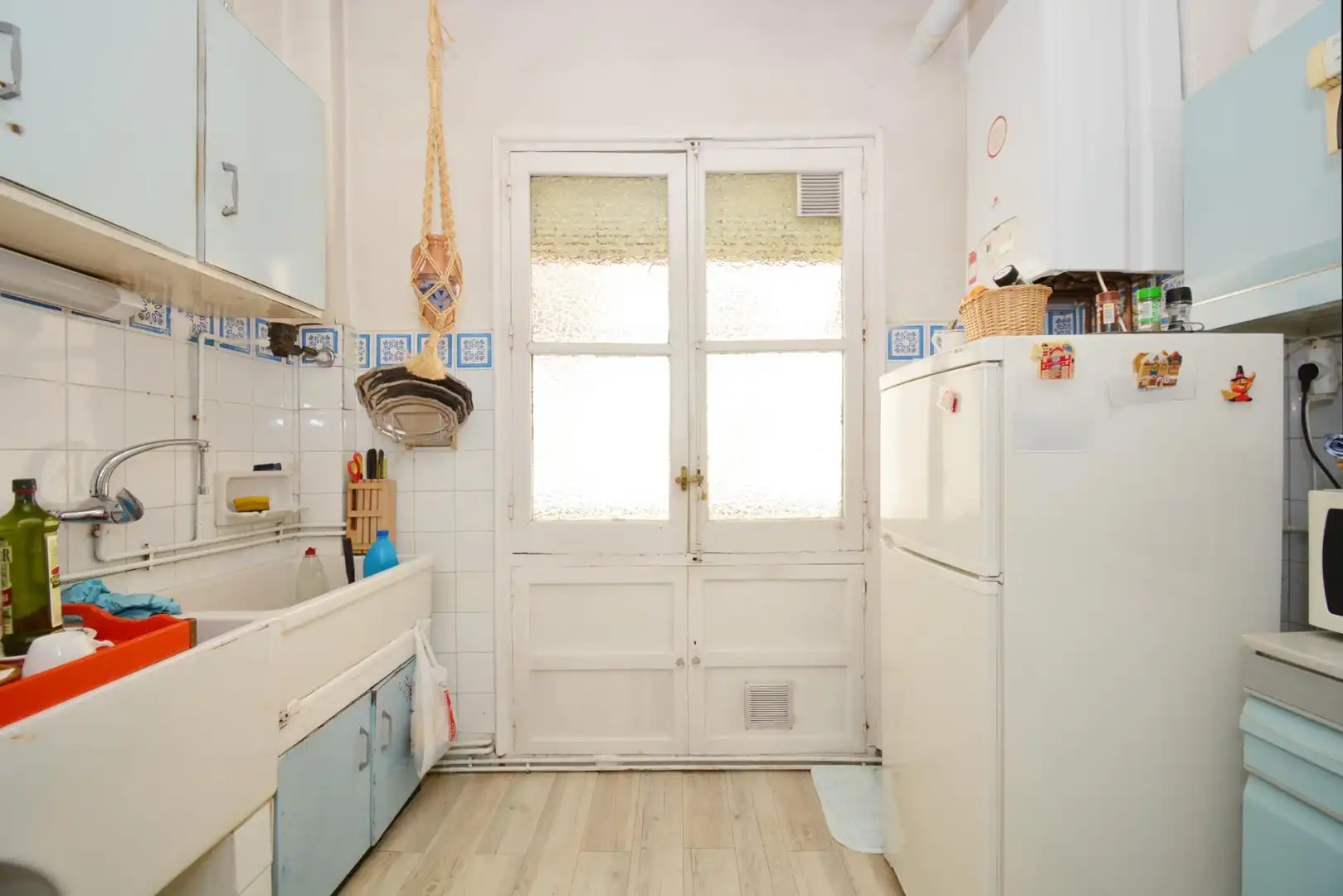 Küche von Wohnung zum Verkauf in Madrid mit Heizung und Balkon