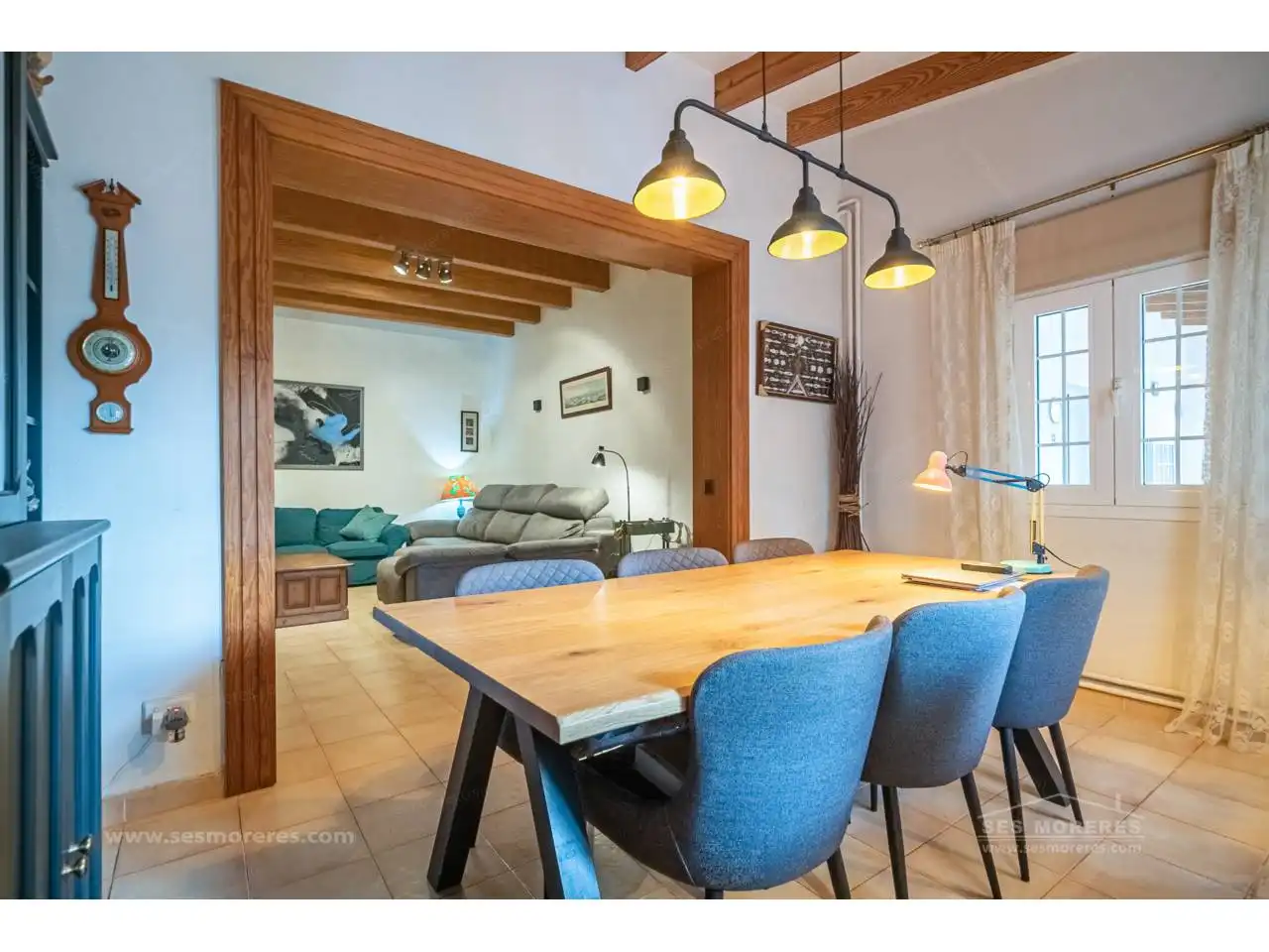 Esszimmer von Country house zum Verkauf in Maó - Mahón mit Klimaanlage, Heizung und Privatgarten