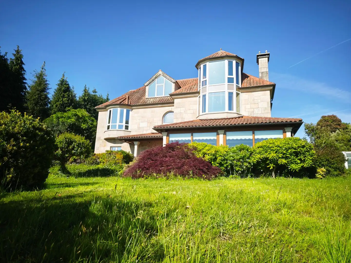 Exterior view of Houses for sale in Vilarmaior  with Heating, Private garden and Storage room