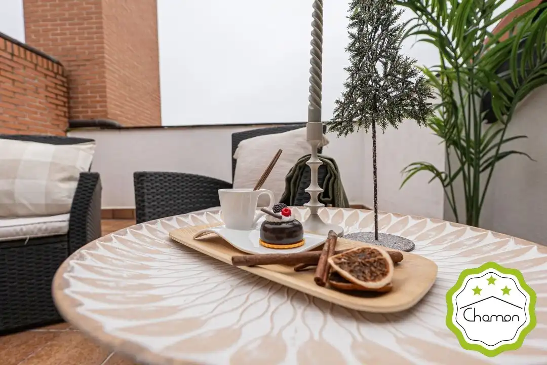 Terraza de Casa adosada en venta en Bilbao  con Calefacción, Jardín privado y Terraza