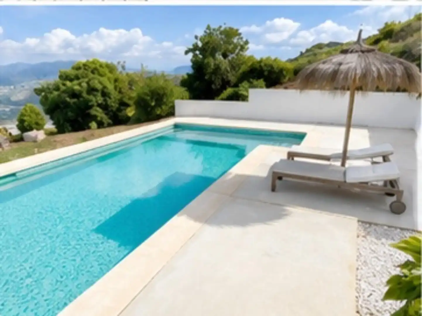 Piscina de Finca rústica en venta en Ojén con Aire acondicionado, Terraza y Trastero
