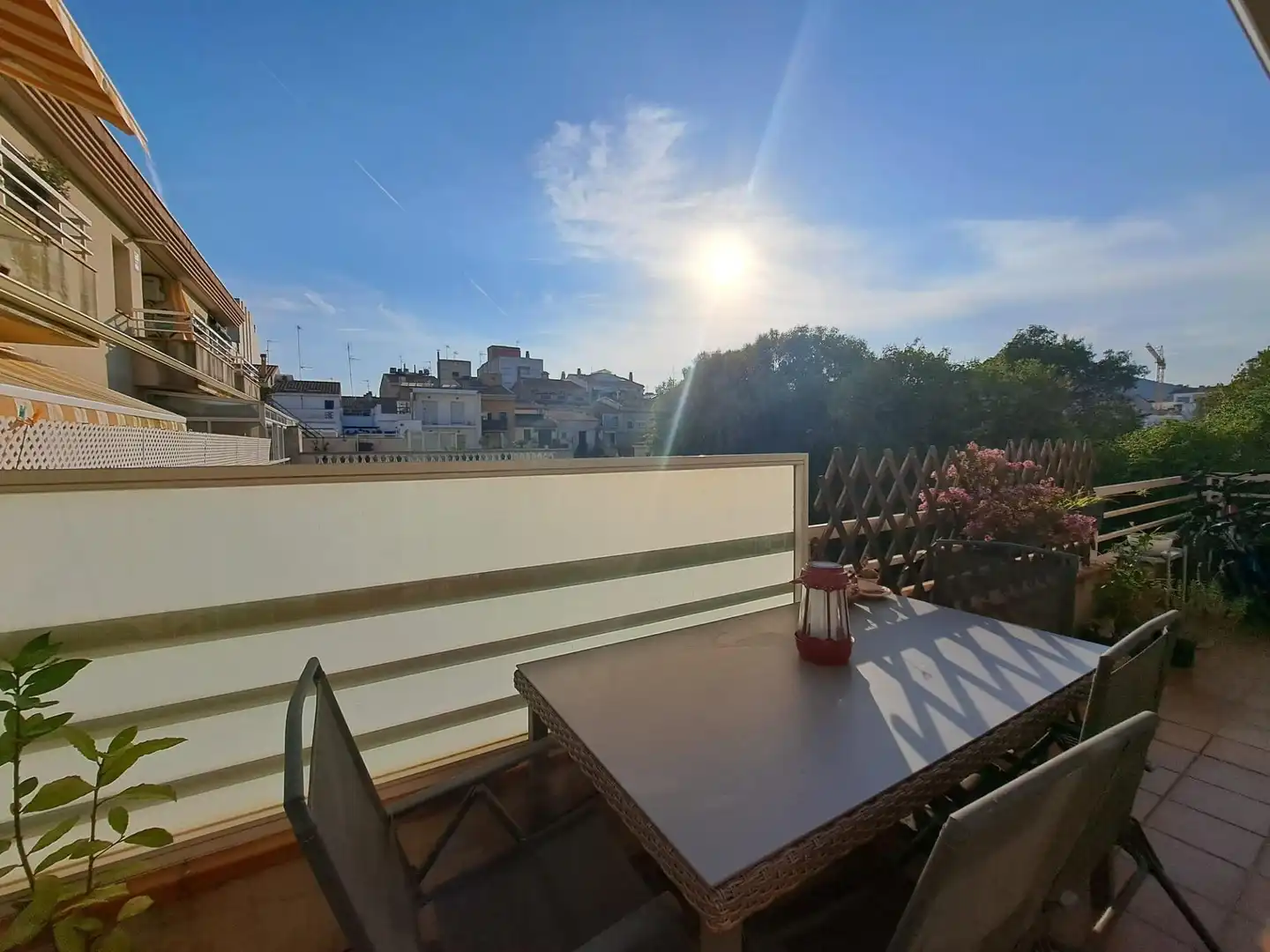 Terrasse von Wohnung zum Verkauf in Pineda de Mar mit Heizung und Terrasse