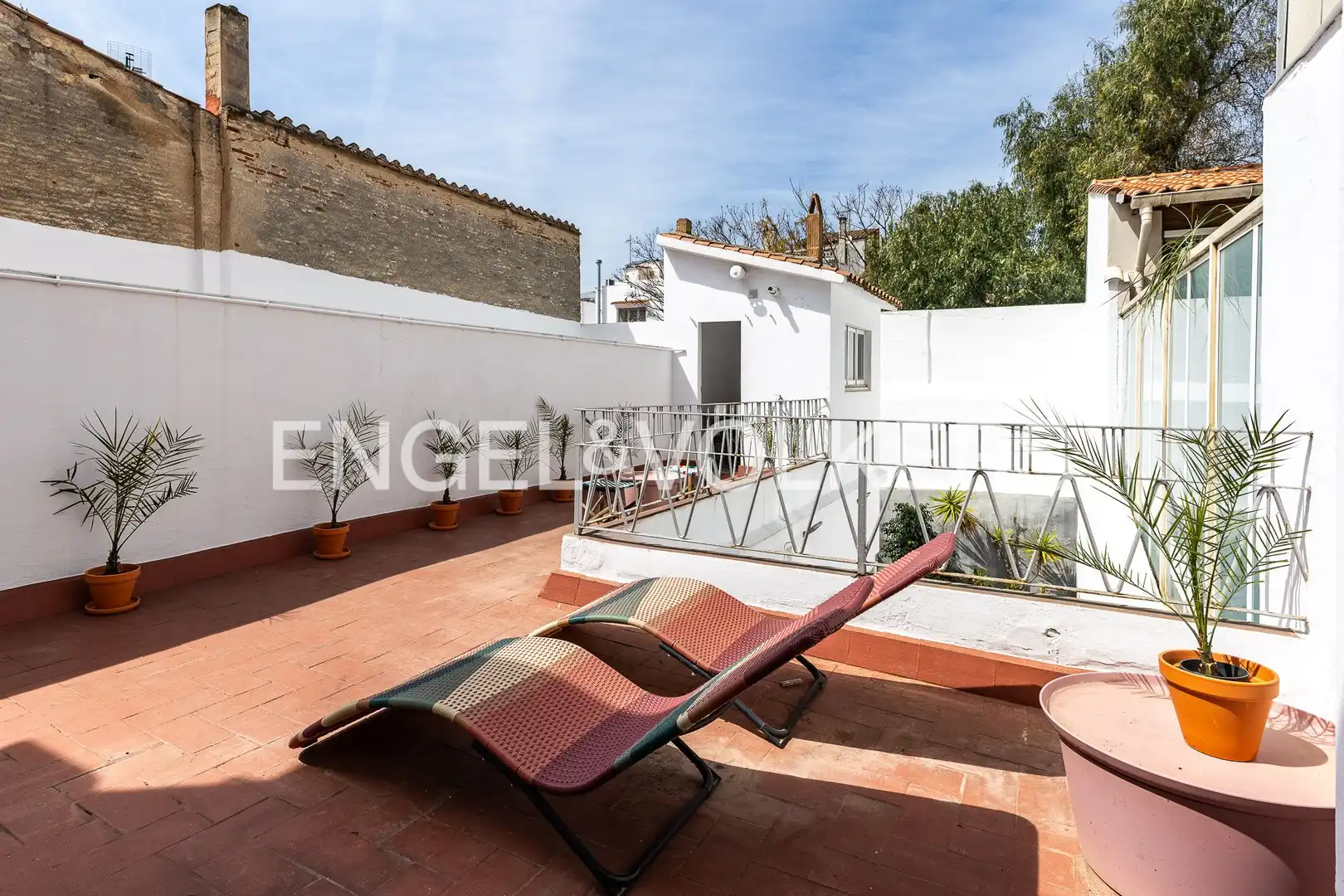Terraza de Casa o chalet en venta en Badalona con Aire acondicionado, Calefacción y Jardín privado