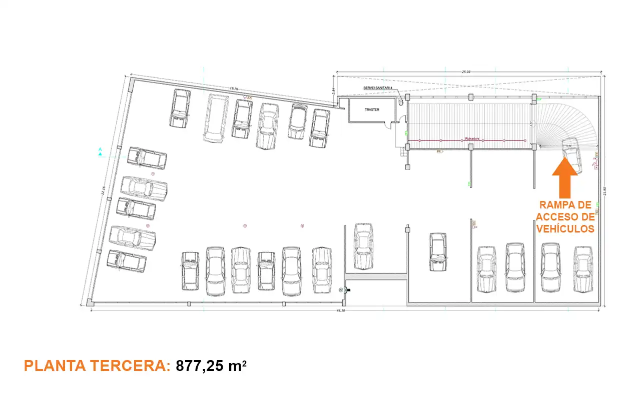 Parking de Edificio en venta en Terrassa