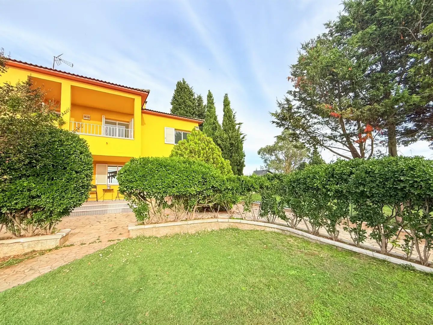Vista exterior de Casa o xalet en venda en Piera amb Calefacció, Terrassa i Piscina