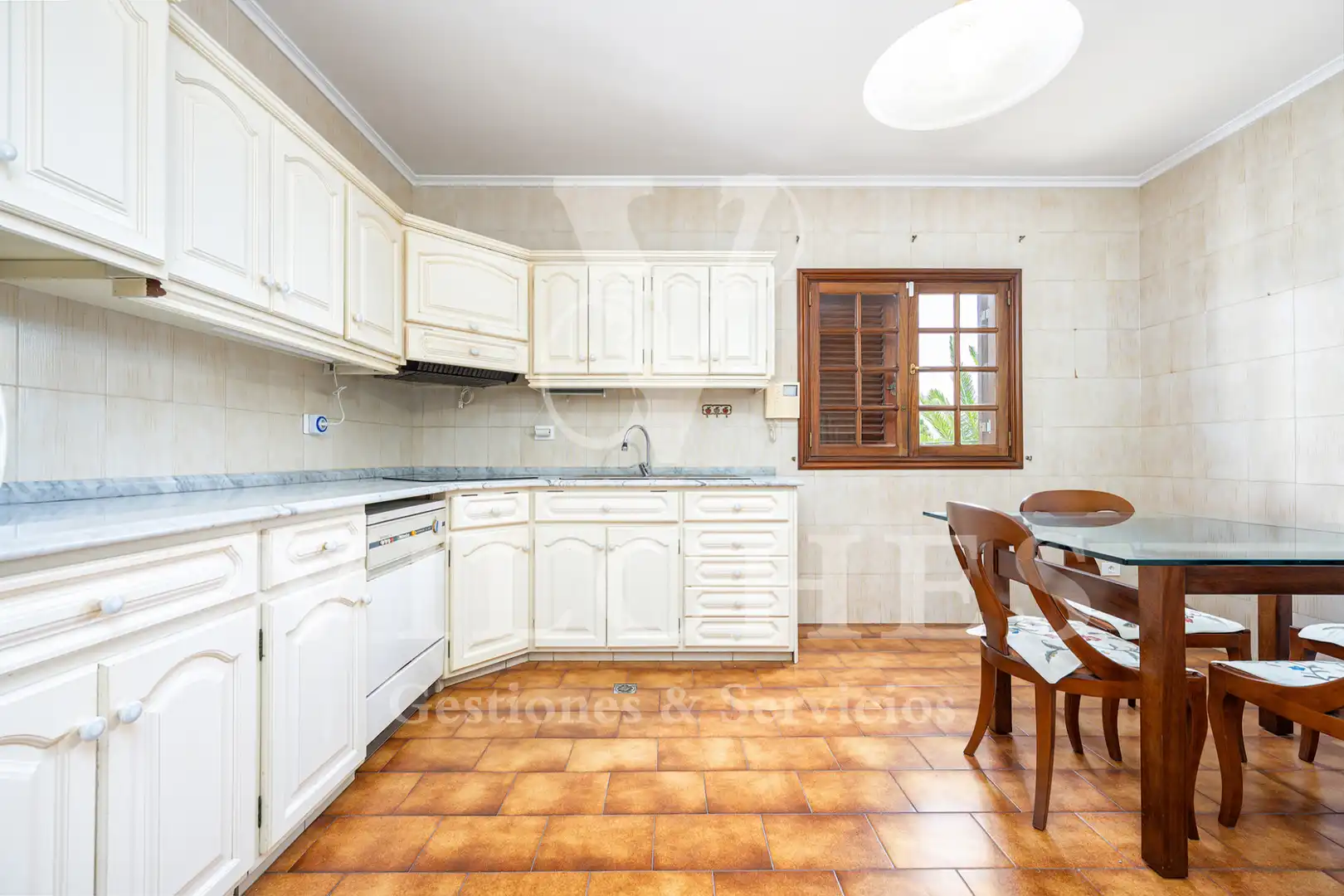 Cocina de Dúplex en venta en Las Palmas de Gran Canaria con Jardín privado, Parquet y Terraza
