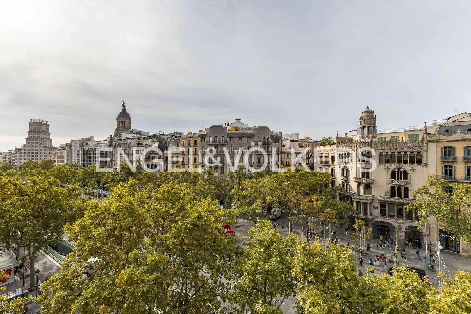 Vista exterior de Loft de alquiler en Eixample