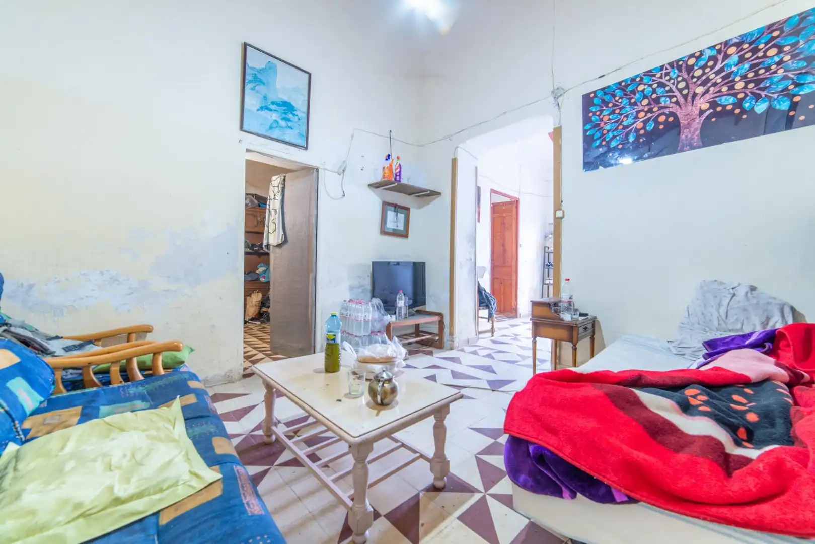 Sala d'estar de Casa o xalet en venda en Torre-Pacheco amb Terrassa, Traster i Moblat