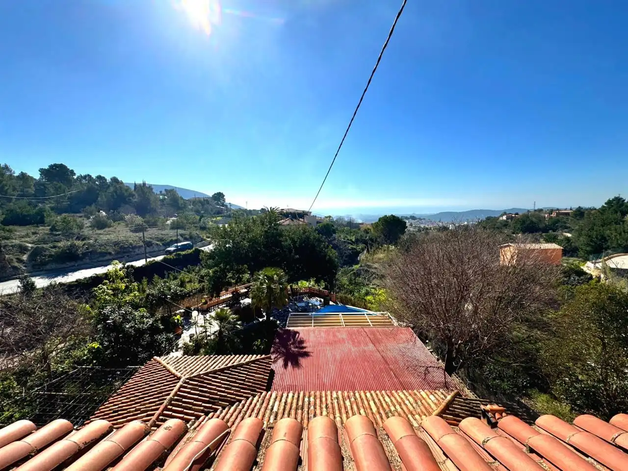 Vista exterior de Finca rústica en venda en Finestrat amb Terrassa, Traster i Piscina