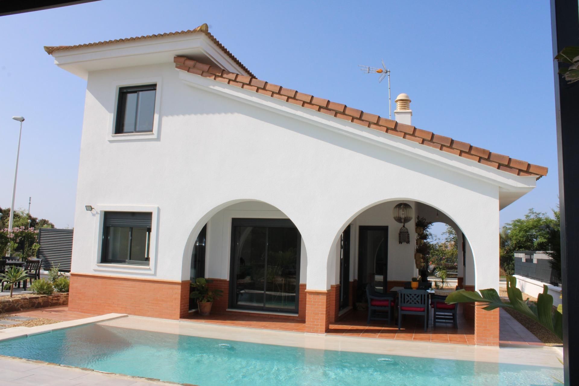 Piscina de Casa o xalet en venda en Oria amb Jardí privat, Terrassa i Traster