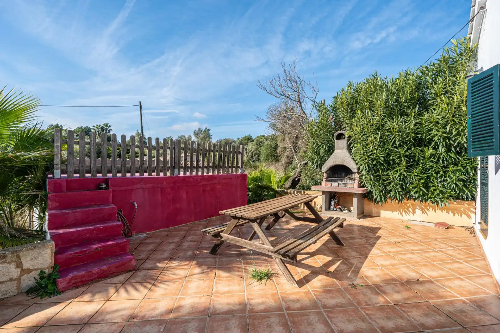 Terrasse von Haus oder Chalet zum Verkauf in Son Servera mit Klimaanlage, Heizung und Privatgarten
