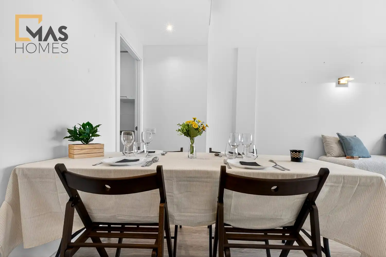 Esszimmer von Maisonette zum Verkauf in Sabadell mit Klimaanlage, Heizung und Parkett