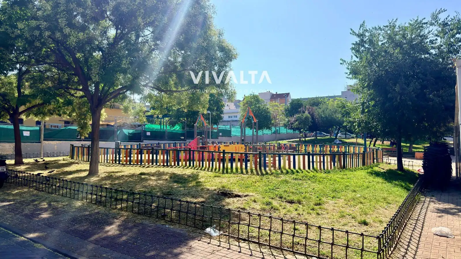 Vista exterior de Pis en venda en Madrid amb Calefacció i Terrassa