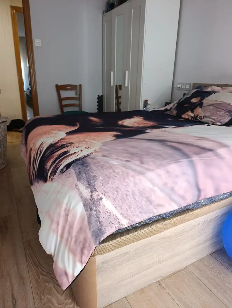 Bedroom of Flat for sale in Zaragoza  with Air Conditioner, Heating and Parquet flooring