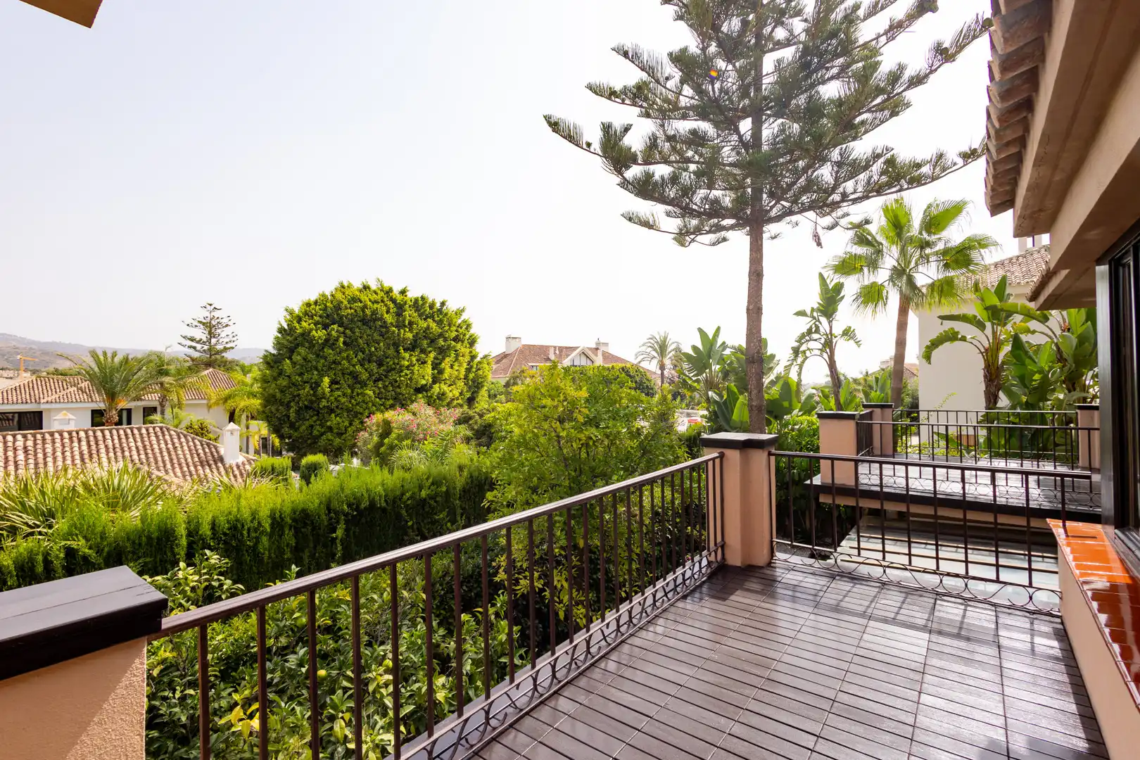 Terrassa de Casa o xalet en venda en Marbella amb Aire condicionat, Jardí privat i Terrassa