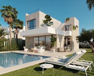 Exterior view of House or chalet for sale in Finestrat  with Air Conditioner, Heating and Private garden