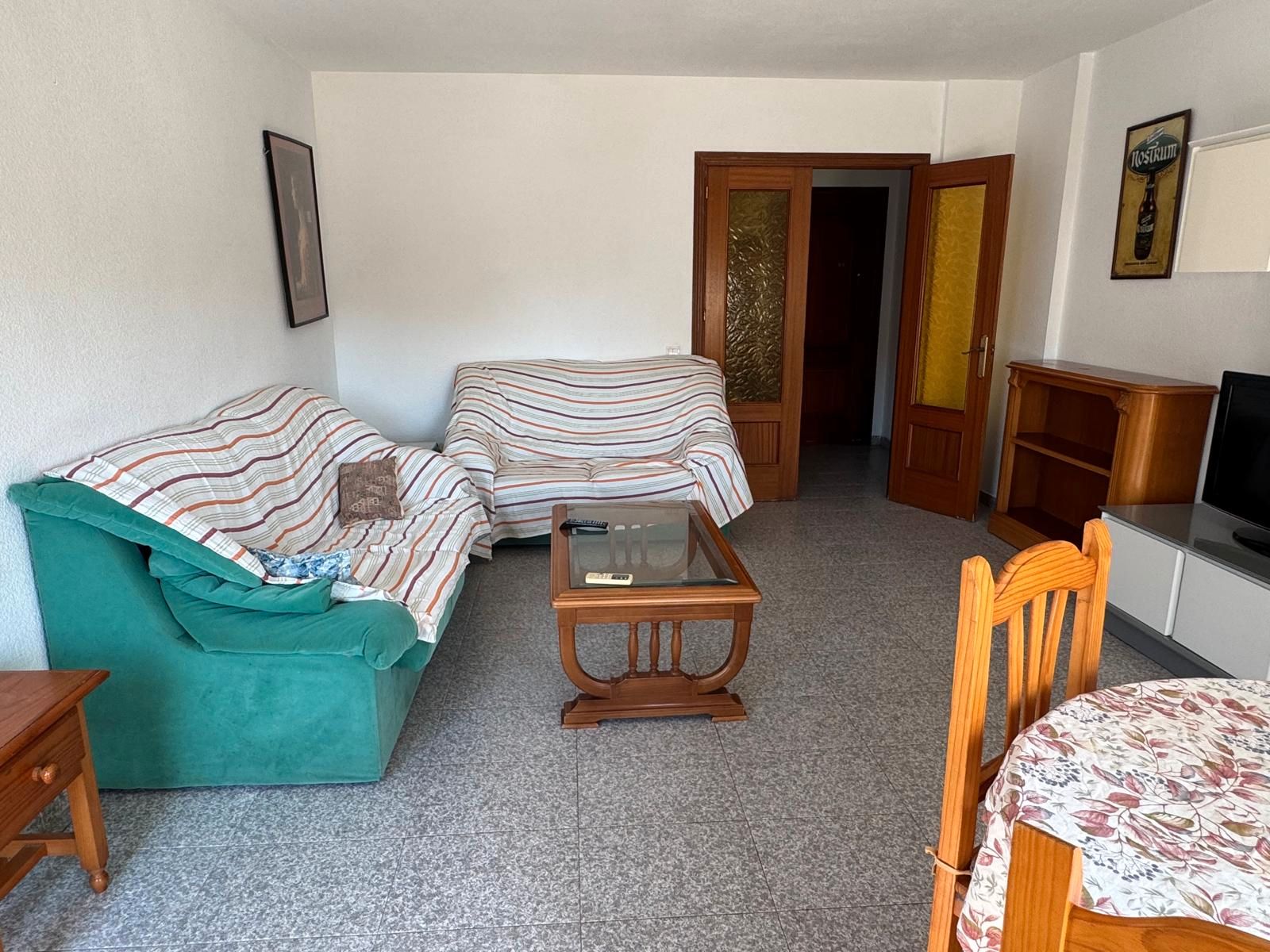 Living room of Flat for sale in  Almería Capital  with Balcony