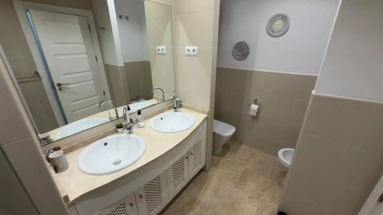 Baño de Casa o chalet de alquiler en Murcia con Piscina y Amueblado
