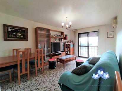 Living room of Flat for sale in Lorca  with Air Conditioner, Storage room and Furnished