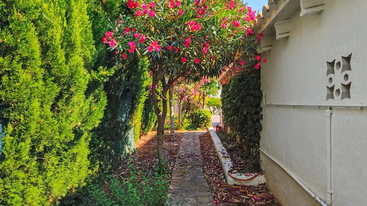 Außenansicht von Haus oder Chalet zum Verkauf in Dénia mit Heizung, Privatgarten und Terrasse