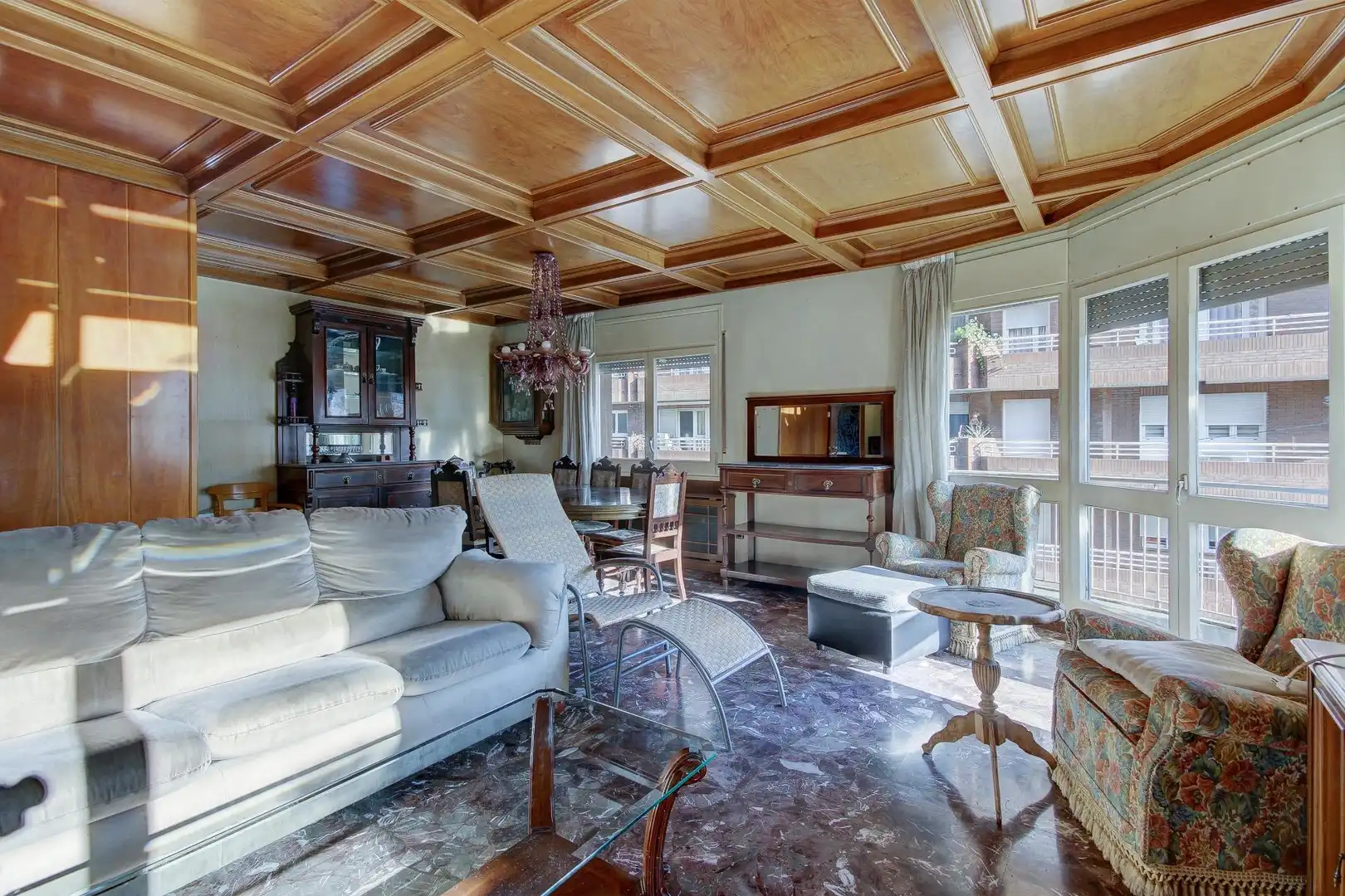 Sala de estar de Piso en venta en Manresa con Calefacción, Terraza y Balcón
