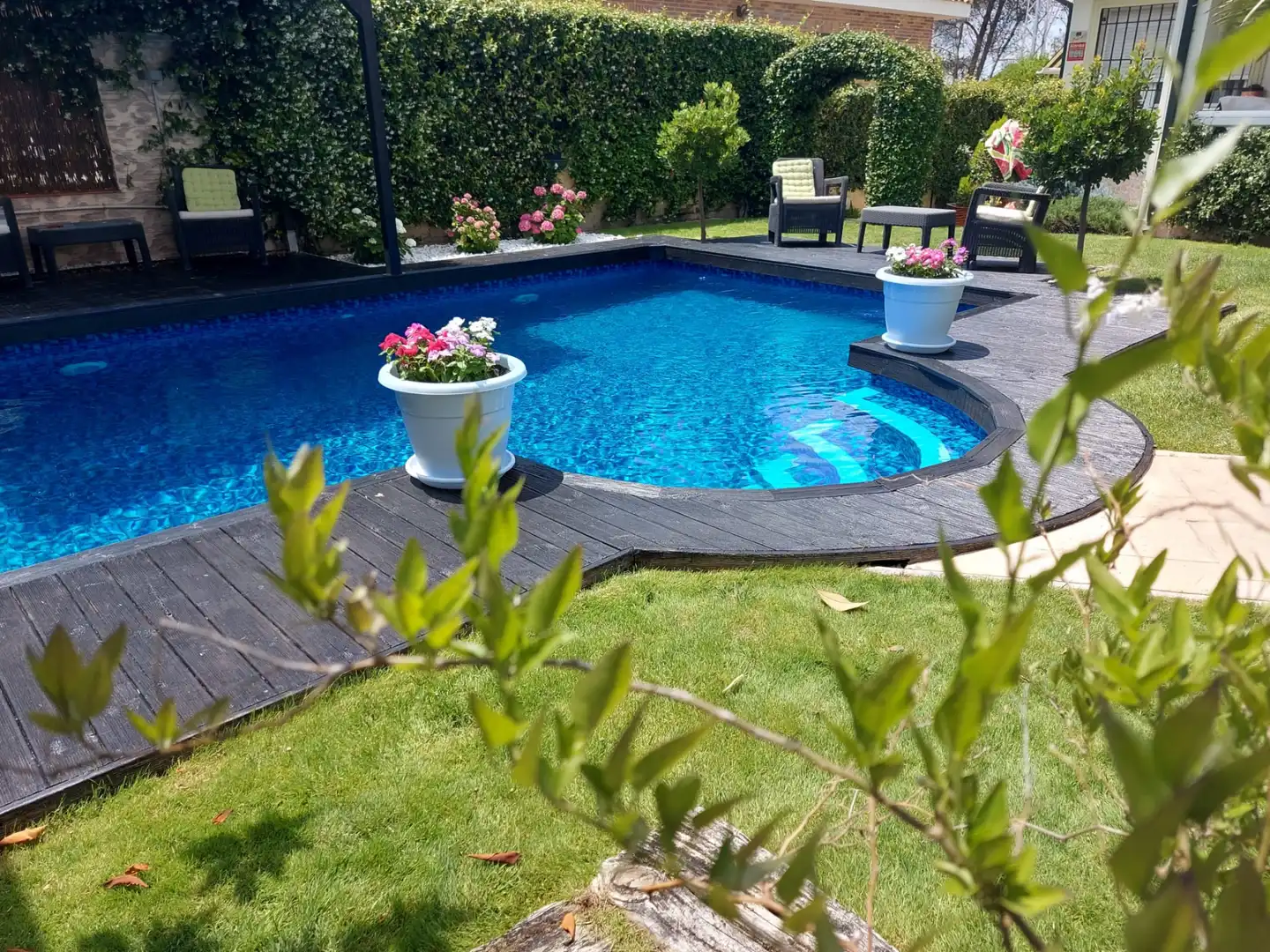 Piscina de Casa o chalet en venta en Villalbilla con Jardín privado, Terraza y Trastero