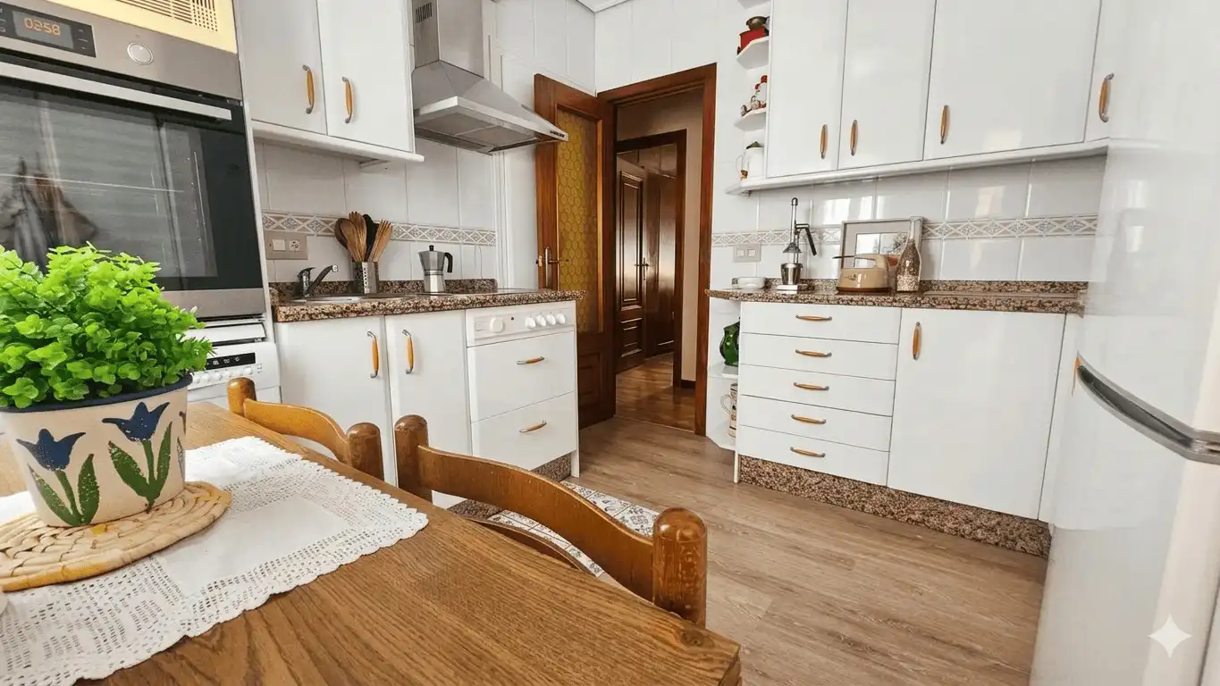 Küche von Wohnung zum Verkauf in Cáceres mit Terrasse