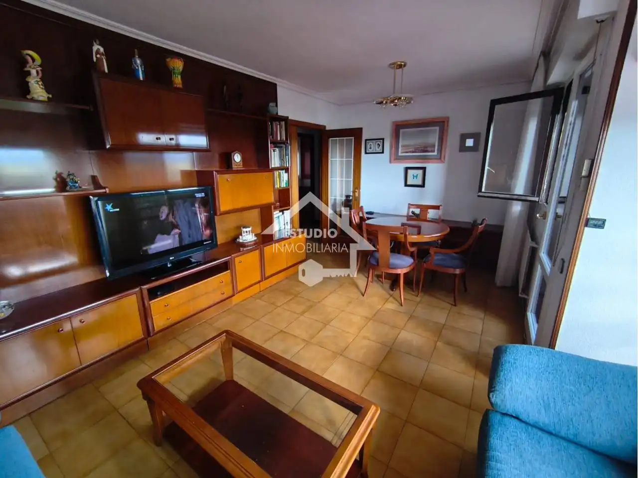 Sala de estar de Casa o chalet en venta en Mendavia con Calefacción, Jardín privado y Parquet
