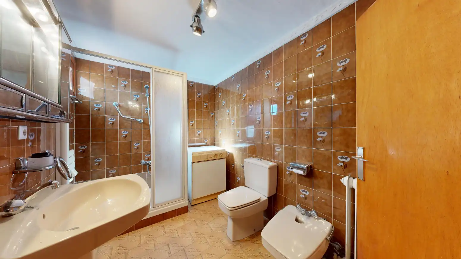 Baño de Casa o chalet en venta en Ujué / Uxue con Calefacción, Parquet y Terraza