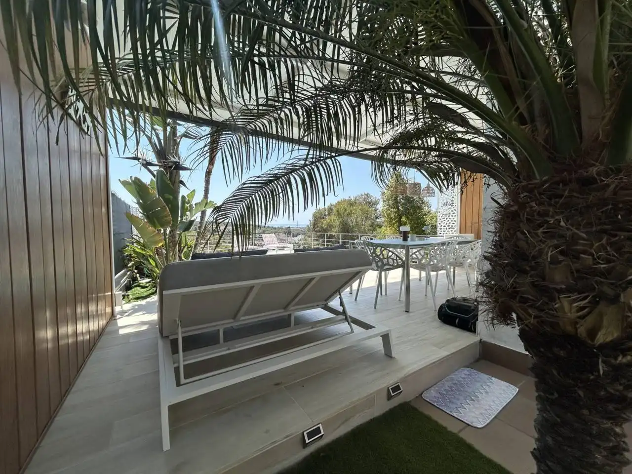 Terrassa de Casa o xalet en venda en Cubelles amb Aire condicionat, Calefacció i Jardí privat