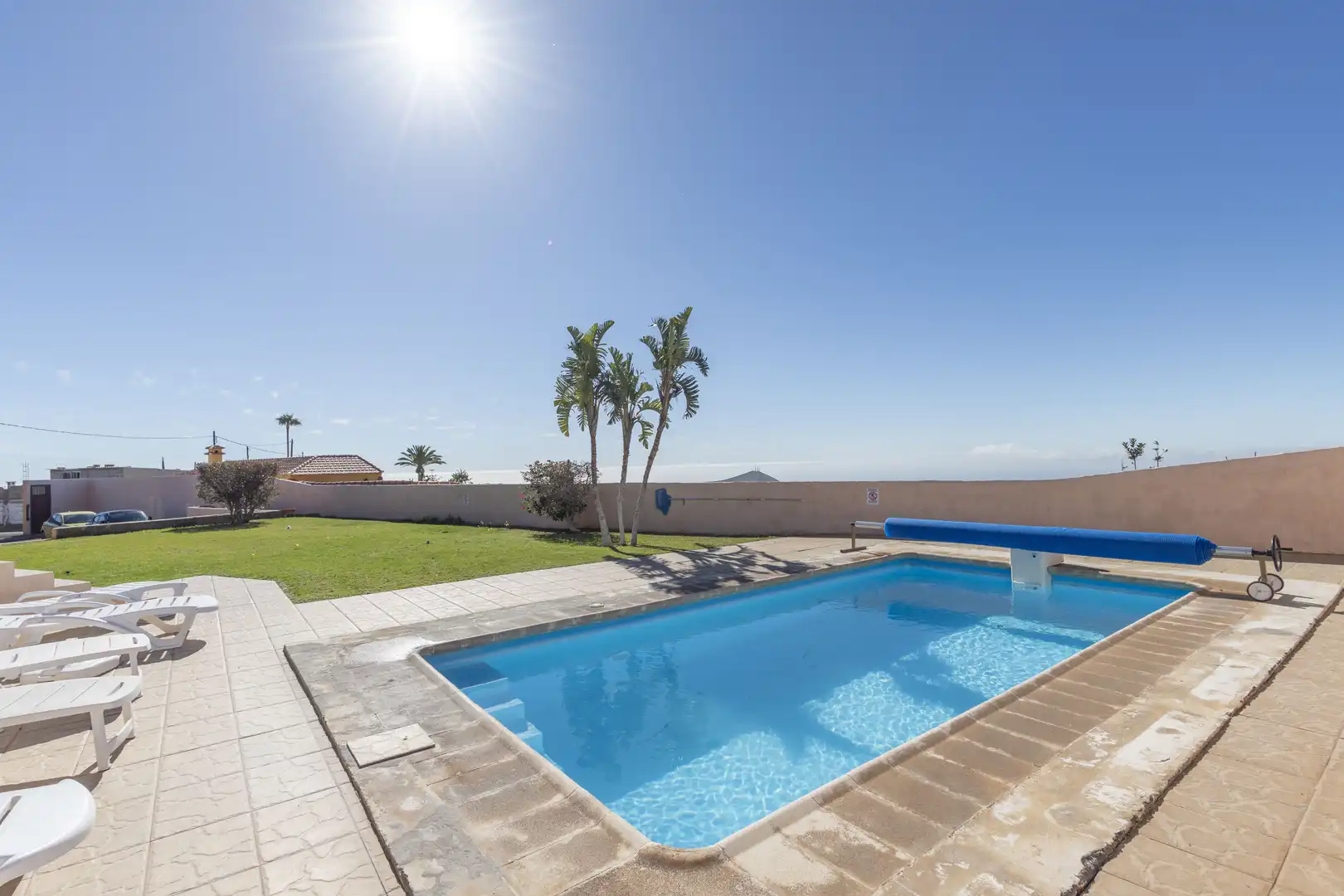 Piscina de Casa o chalet en venta en Granadilla de Abona con Aire acondicionado, Jardín privado y Terraza