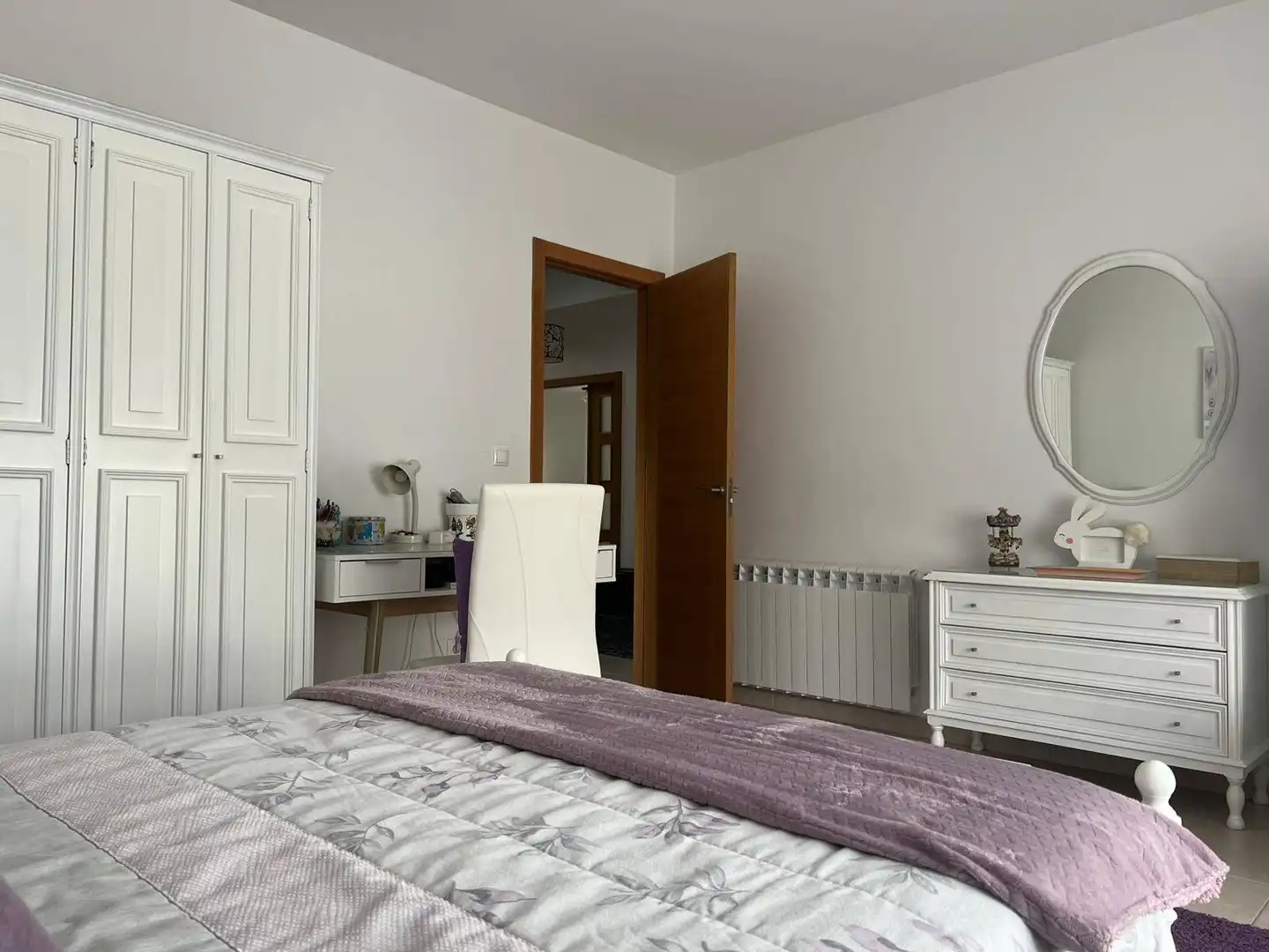 Bedroom of Houses for rent in Padrón  with Heating, Private garden and Storage room