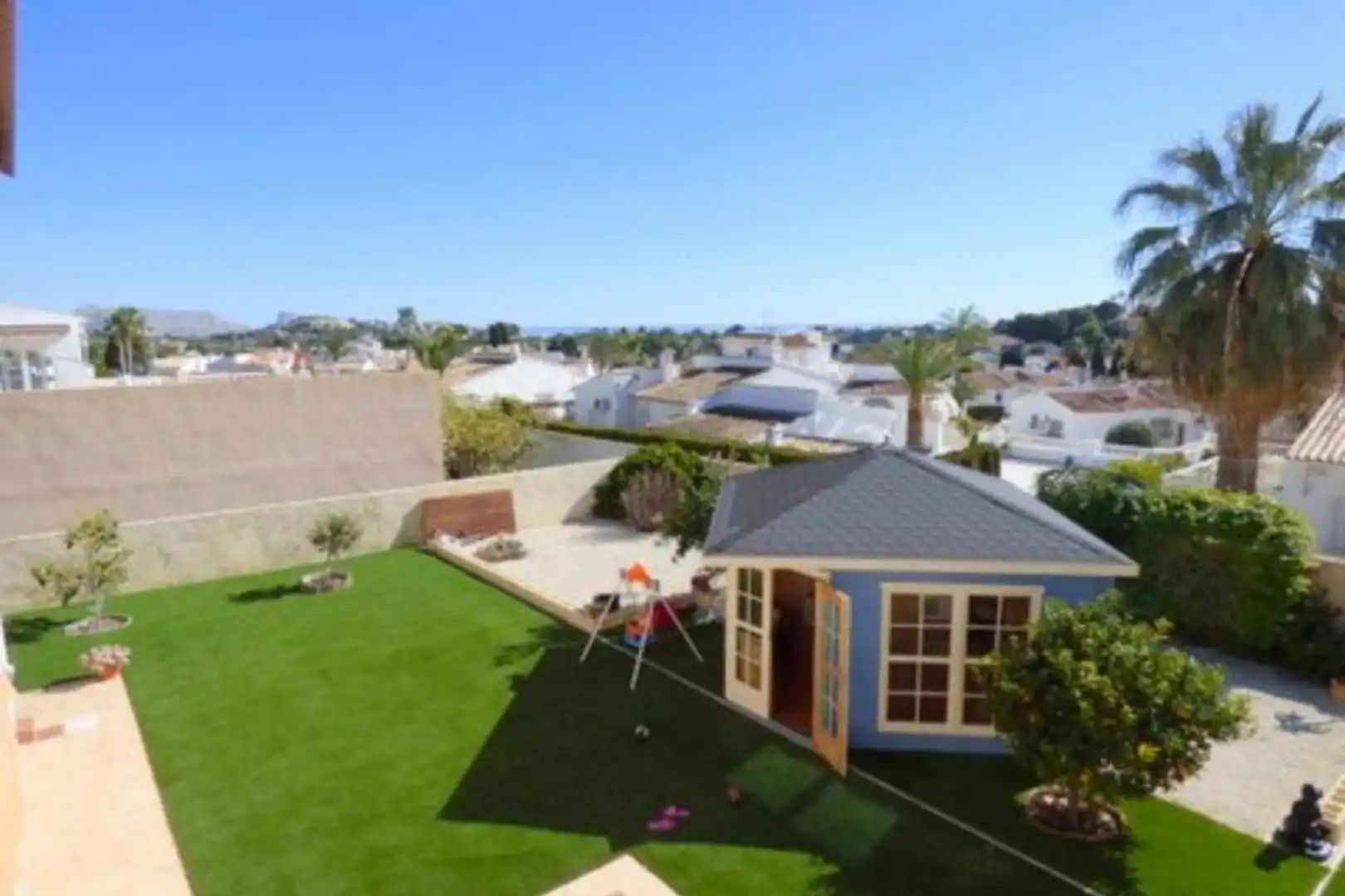 Jardí de Casa o xalet en venda en L'Alfàs del Pi amb Aire condicionat, Calefacció i Terrassa