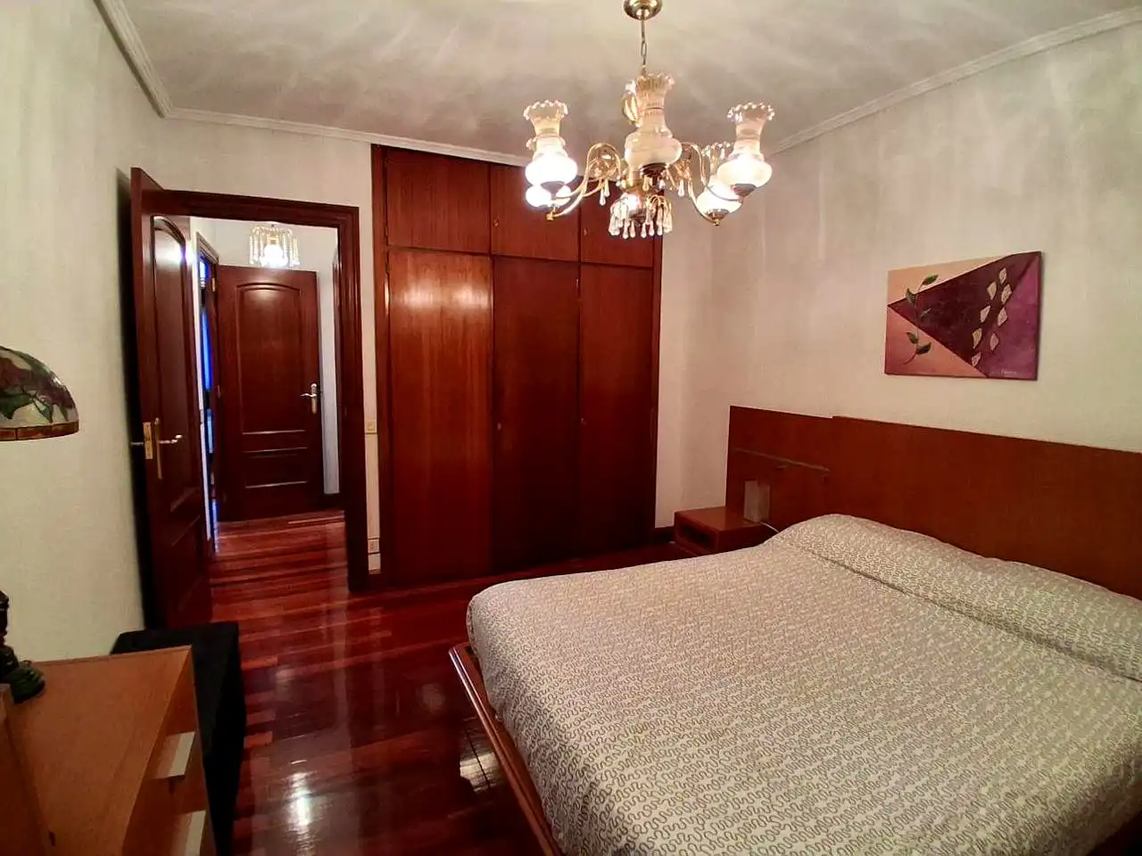 Schlafzimmer von Wohnung zum Verkauf in Barakaldo  mit Heizung, Terrasse und Möbliert
