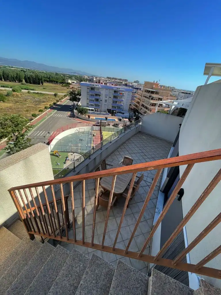 Terrace of Attic for sale in Canet d'En Berenguer  with Terrace, Storage room and Furnished