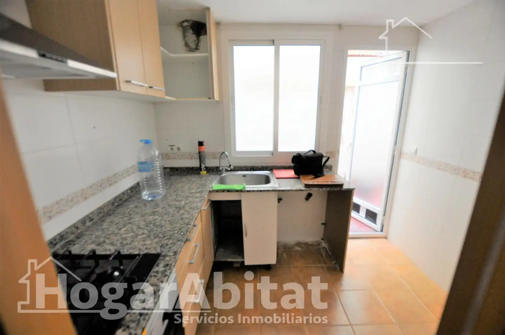 Cocina de Piso en venta en Valencia con Terraza
