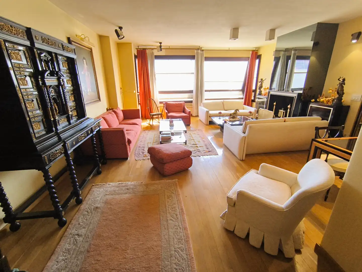 Wohnzimmer von Wohnung zum Verkauf in Palencia mit Klimaanlage, Heizung und Parkett