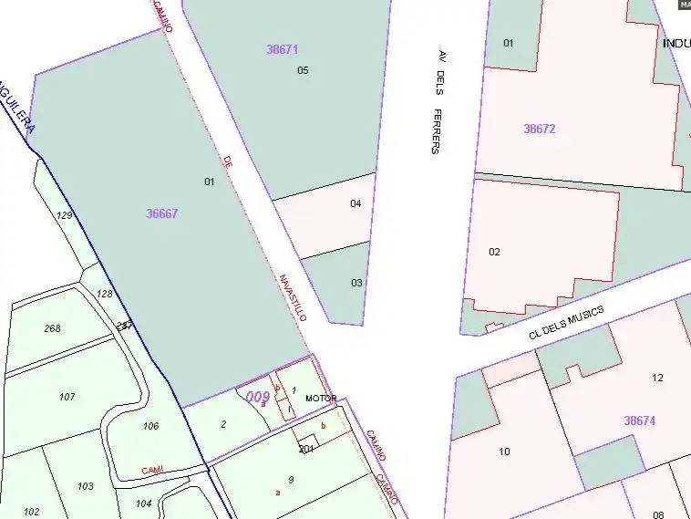 Terreno industrial en venta en Masalavés